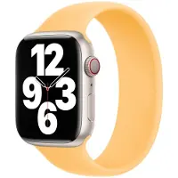 Apple Siliconen solobandje voor de Watch | 38/40/41/42 mm - Maat 1 - Sunglow