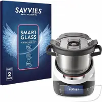 Savvies 2 Stuks Screenprotector - geschikt voor Bosch Cookit - beschermfolie glas transparant