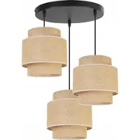 Light11 HOME Hanglamp, plafondlamp, lampenkap, boho-stijl, jute