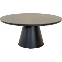 Lesli Living Daxx eettafel Ø120 cm - matt antraciet