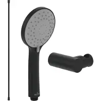 Villeroy & Boch Universal Showers handdoucheset 3-in-1, matzwart