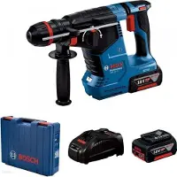 Bosch Accuboormachine met slagfunctie GBH 187-LI ONE, met boorkop, SDS Plus/HEX, 18V, 2.4J, inclusief accu