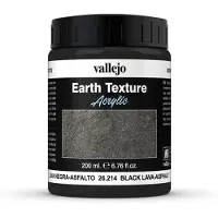 Vallejo val2614 - Black Lava - 200ml