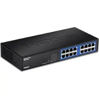 Trendnet TEG-S16DG Switch 16 Port Gbit Desktop Metall