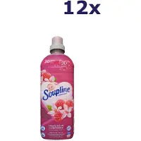 Soupline Concentré Fraîcheur Parfumée Fruits Rouges & Jasmin 12 × 950 ml