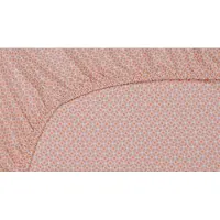 Pip studio Hoeslaken Cross Stitch Koraalrood (Percal)-100 x 200 cm