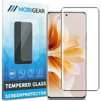 Mobigear Screenprotector geschikt voor OPPO Reno 12 Glazen | Premium Screenprotector - Case Friendly
