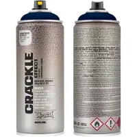 Montana Cans Gold Crackle Effect Spuitverf - Blauw - 400ml
