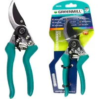 Greenmill - Handmatige Snoeischaar - 21,5 cm - Tefloncoating - Ø 15 mm