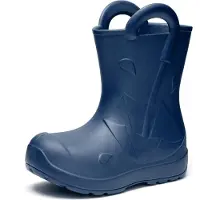 Ladeheid x Camminare - Kinderen Regenlaarze - Rubberen Laarzen voor Kinderen – EVA – Waterdicht - Antislip en Comfortabel – Marineblauw – 22/23 - LA-CA-Splash