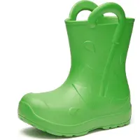 Ladeheid x Camminare - Kinderen Regenlaarze - Rubberen Laarzen voor Kinderen – EVA – Waterdicht - Antislip en Comfortabel – Groen – 26/27 - LA-CA-Splash