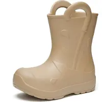Ladeheid x Camminare - Kinderen Regenlaarze - Rubberen Laarzen voor Kinderen – EVA – Waterdicht - Antislip en Comfortabel – Camel – 22/23 - LA-CA-Splash