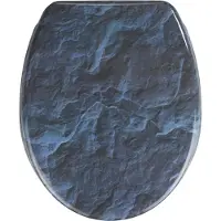 Wenko Toiletbril, Slate Rock-kleur