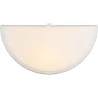 Northpoint LED-nachtlamp met schemersensor en bewegingsmelder – halve bolvorm, wit, voor stopcontact