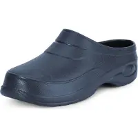 Ladeheid Unisex Clogs Tuinklompen - Tuinschoenen - Lichte - Dames - Heren - Donkerblauw – 42 – LA-KL-037