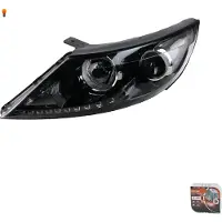 Netparts24 Koplamp + Osram Night Breaker Laser, geschikt voor Kia Sportage SL, links, met de volgende onderdeelnummers: 921013W121, 921013U250, 921013W120. Johns