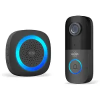 Elro DV2000IP Wifi IP Video Deurbel – met Binnenunit – 1080P Full HD – Opname bij aanbellen of beweging - IP55 Waterdicht