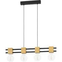 Eglo Strakke hanglamp Levantara 4-lichts