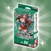 Heartforcards One Piece Card Game – Startdek Groen, Jewelry Bonney (ST24) | Engels + Beschermende verzending van