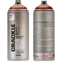 Montana Cans Crackle Verf KOPER BRUIN spuitbus 400ml