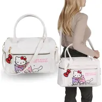Sarcia.eu Hello Kitty Witte reistas, reistas, weekendtas, ritssluiting 38x26x16 cm