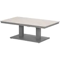 Garden Impressions Brugge verstelbare loungetafel 150x87 cm - taupe