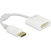 DeLOCK Adapter DisplayPort 1.1 male to DVI female Passive white