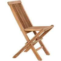 House Nordic Tuinstoel - Inklapbaar - Houtentuinstoel - kinderstoel set van 2