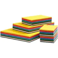 Creotime Karton - Hobbykarton - 20 Verschillende Kleuren - DIY - Knutselen - A3, A4, A5, A6 - 180 grams - - 1500 vellen