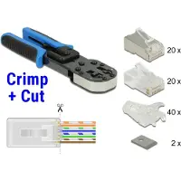 DeLOCK Modulaire krimptang - Voor RJ12, RJ45