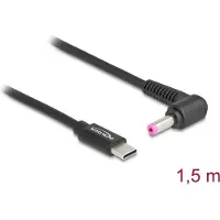 DeLOCK USB-C naar HP en Compaq notebook laadkabel | 4,8 x 1,7mm | 1,5 meter