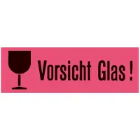 Herma Tekstetiketten 39 x 118 mm Voorzichtig glas, 1000 stuks