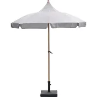Garden Impressions Aloha stokparasol taupe - Ø200 cm