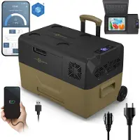 Peme Expedition - Elektrische Koelbox - Compressor - 27L - DC 12V/24V, AC 220-240V - Frigobox met Bluetooth - Voor Auto en Camping