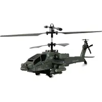 Amewi Apache Ah-64 Remote Control Helicopter Zilver