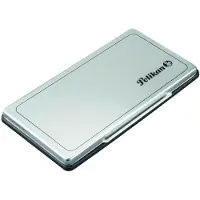 Pelikan stempelkussen maat 1, voor rubber- en polymeerstempels, in metalen behuizing, 90 x 160 mm, zwart