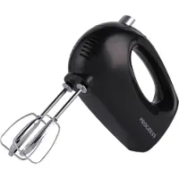 PROGRESS PACKAGING - Elektrische Handmixer - 5 Snelheidsstanden - 250W - Zwart