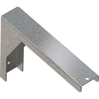 Kwc AR console, PLANOX, roestvrij staal, wandmontage, 45x180x240 mm