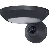 Osram LED-sensor-buitenwandlamp ENDURA STYLE grijs 18 cm IP65, alu / grijs / zink, Aluminium, Modern, Wandlamp buiten