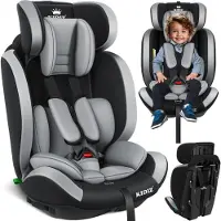 Kidiz kinderautostoeltje | kuip autostoeltje | 9 kg - 36 kg 1-12 jaar | groep 1/2 / 3 | universeel | goedgekeurd volgens ECE R44/04 | 6 verschillende kleuren | - Grijs