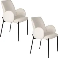 Housecraft living eetkamerstoel (set van 2) Tjarda