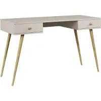 Bettso Moderne kasjmieren bureau "IKON" met laden, in Scandinavische stijl