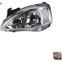 Netparts24 Koplamp + Osram Night Breaker Laser, geschikt voor Opel Corsa C, links, artikelnummer 1216142, 93173253, Johns