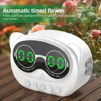 Gistuch Intelligent automatisch bewateringssysteem, plantenwatergift voor 10 potplanten, 1000 ml capaciteit, waterdichte druppelirrigatieset met LED-display, programmeerbare timer
