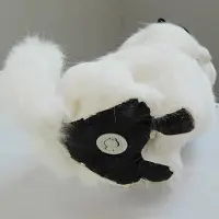 Gistuch Realistisch schapenharssimulatie, pluche kattenknuffel, elektronisch huisdier, pop met miauwgeluid, schattig speelgoed voor kinderen