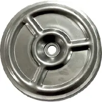 Wovar Drukverdeelplaten | Rond ø70 mm | RVS A2 | Doos 100 stuks