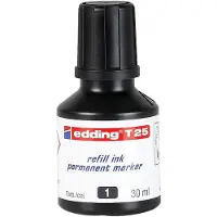 Edding Inktnavulling Zwart T 25 30 ml