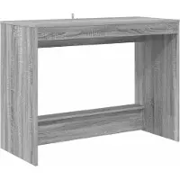 vidaXL Bed Bureau Grijs Sonoma Bewerkt hout 100 x 45 x 75 cm