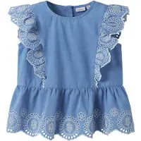 Name it Blouse 'NMFFERMA' violetblauw