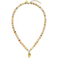 Purelei Ketting 'Seafoam' crème / nude / goud